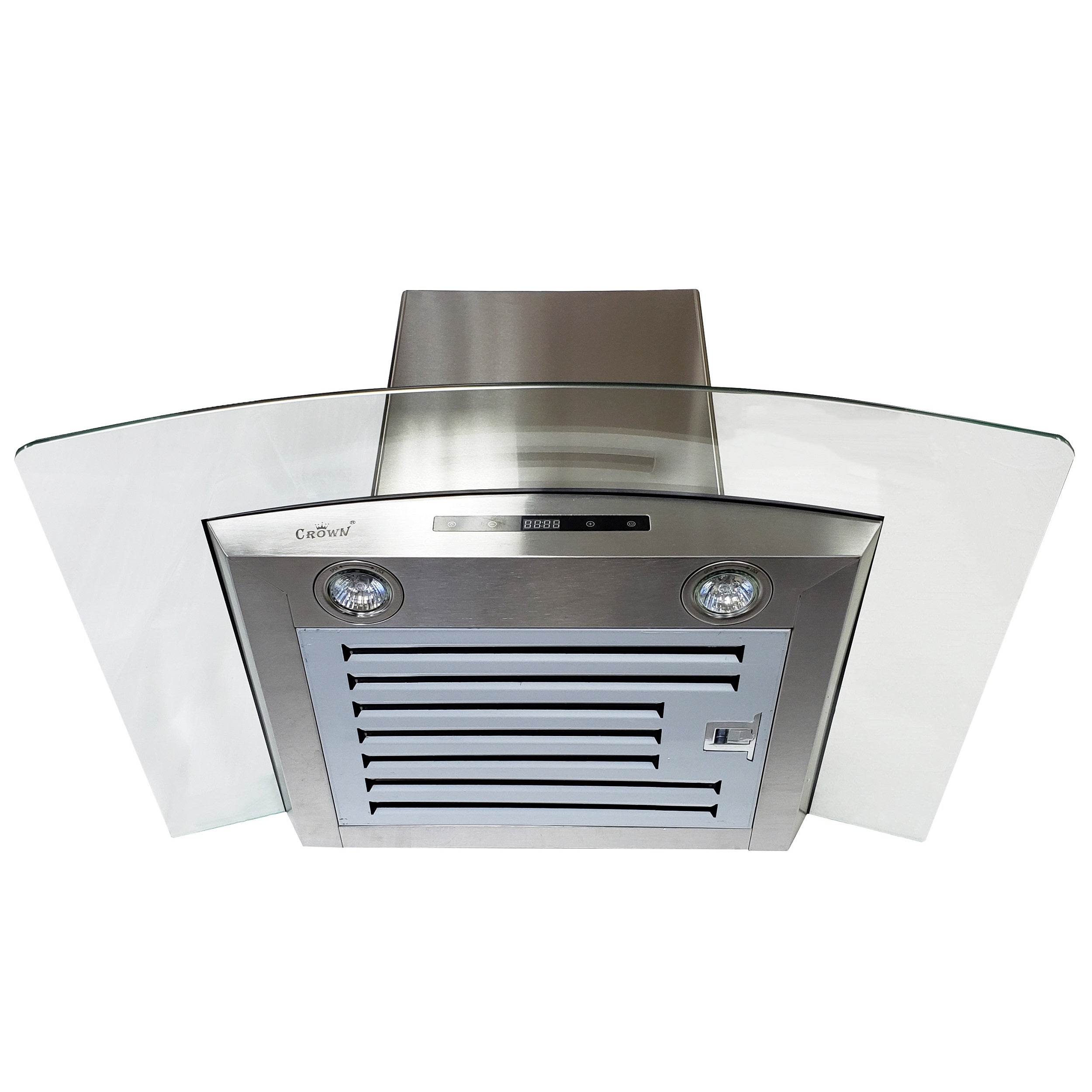 Crown PRO-D01/30 Professional 30" Stainless Steel Silver Wall Mount Range Hood - RenoShop