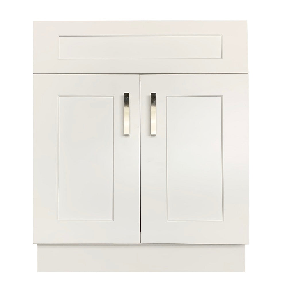 30" Solid Wood Bathroom Vanity Cabinet Only VSB30 - RenoShop