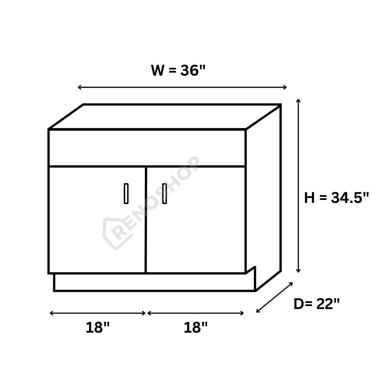 COG 实木浴室柜带石英台面和水槽 24"/30"/36"/42"/45"/48"/60"