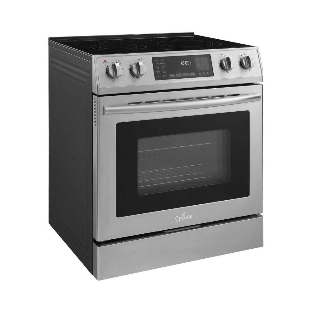 30" Electric Range, Freestanding, Front Control, Self Clean and Air Fry, ARE3001