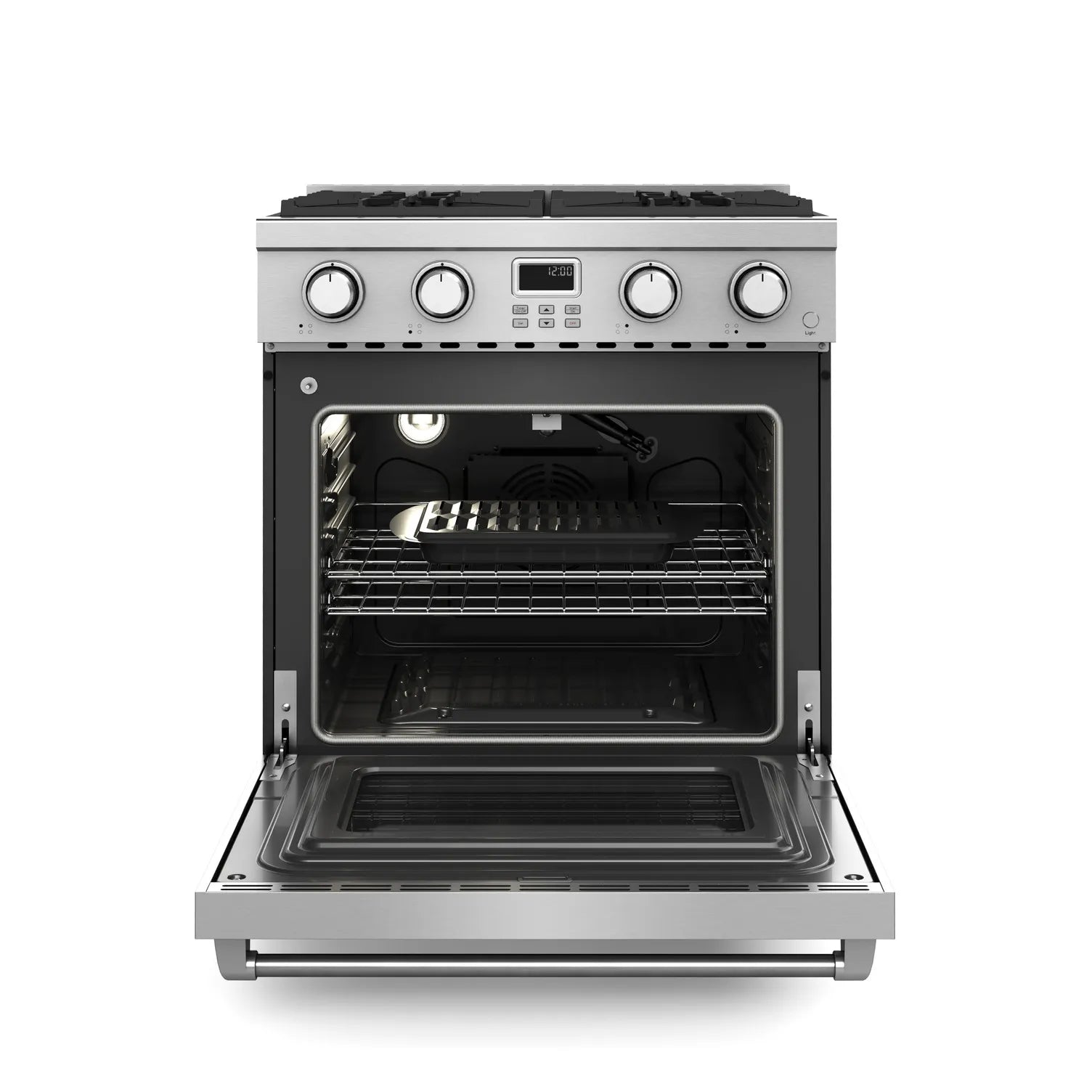 30" Contemporary Professional Gas Range in Stainless Steel ARG30 - RenoShop