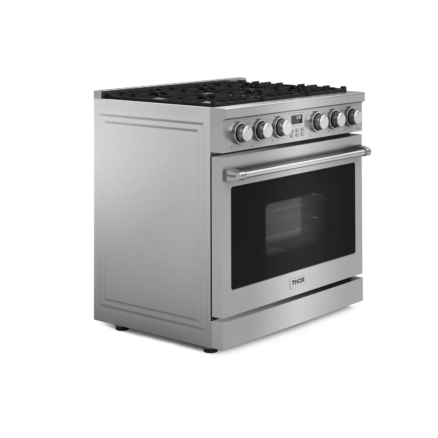36" Contemporary Professional Gas Range in Stainless Steel ARG36 - RenoShop