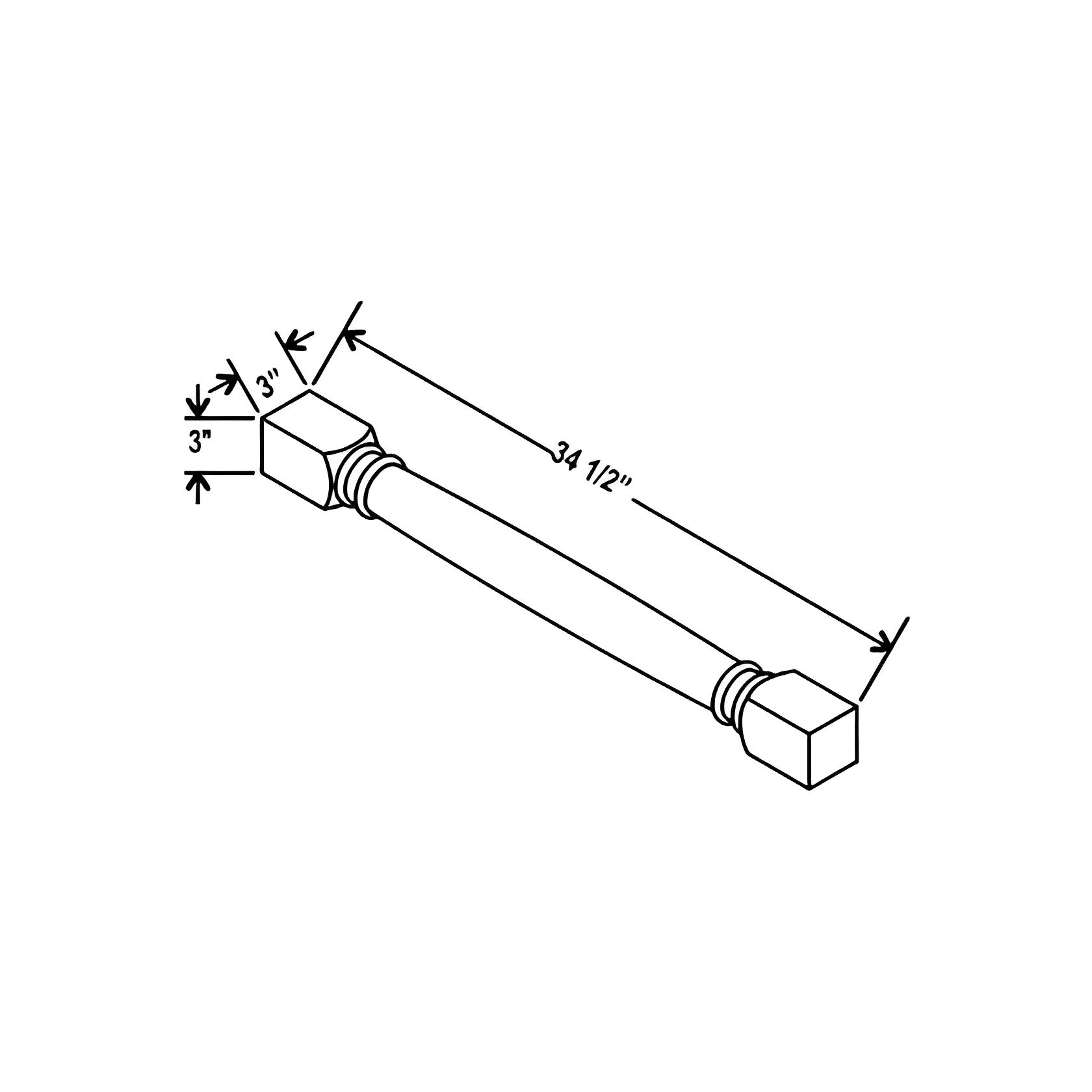 CLDL Blue Double Shaker Classic Decorative Leg - RenoShop