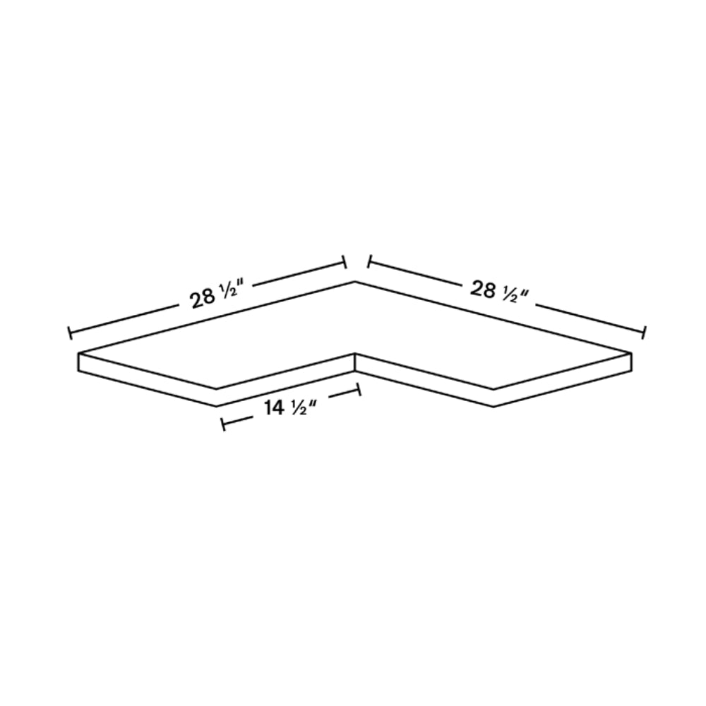 Corner Shelf Panel Closet Accessory CL-S30ER