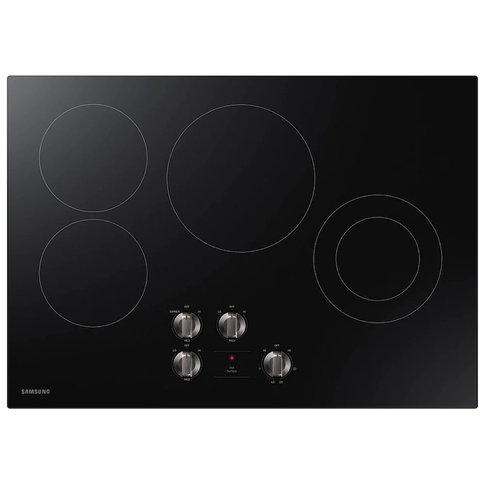 Samsung Electric Cooktop 30" 4 Burners in Black colour NZ30R5330RK - Open box (Showroom Model)