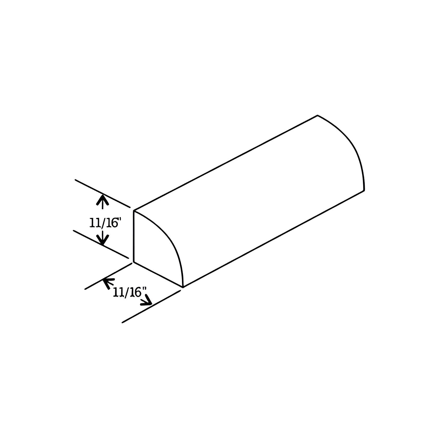 SHM White Oak Shoe Moulding - RenoShop