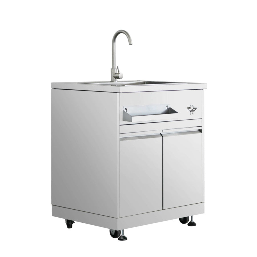 32" Outdoor Sink Cabinet in Stainless Steel CR01SS304 - RenoShop