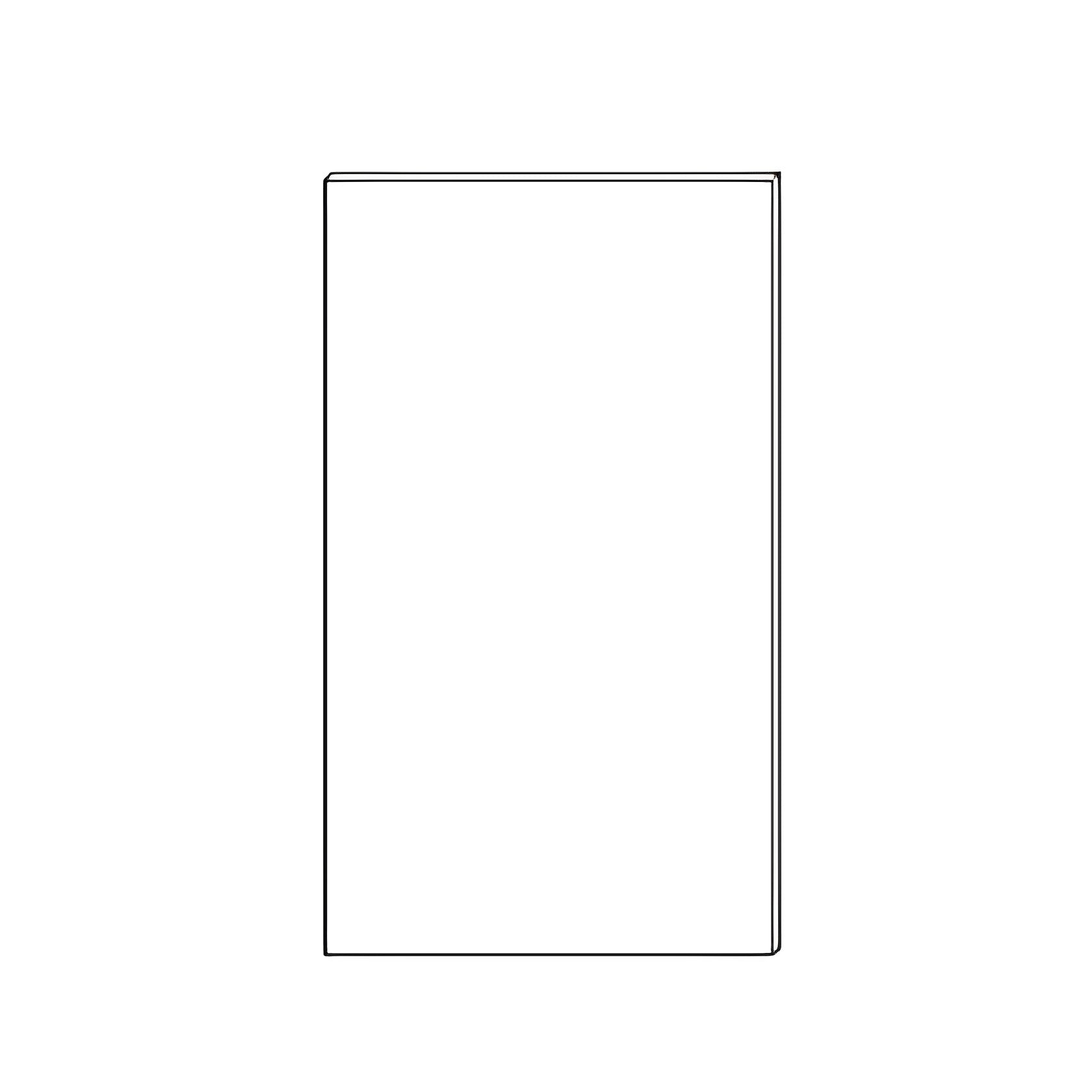 VEP21 High Gloss White Vanity End Panel - RenoShop