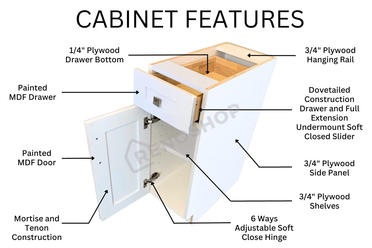 DCW2412GD White Oak Diagonal Corner Wall Cabinet - Glass Door — Modern Style