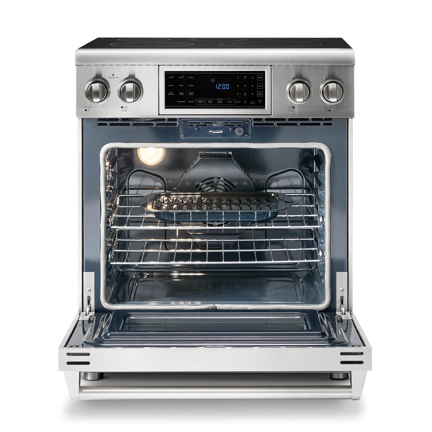 Professional electric shop range for home