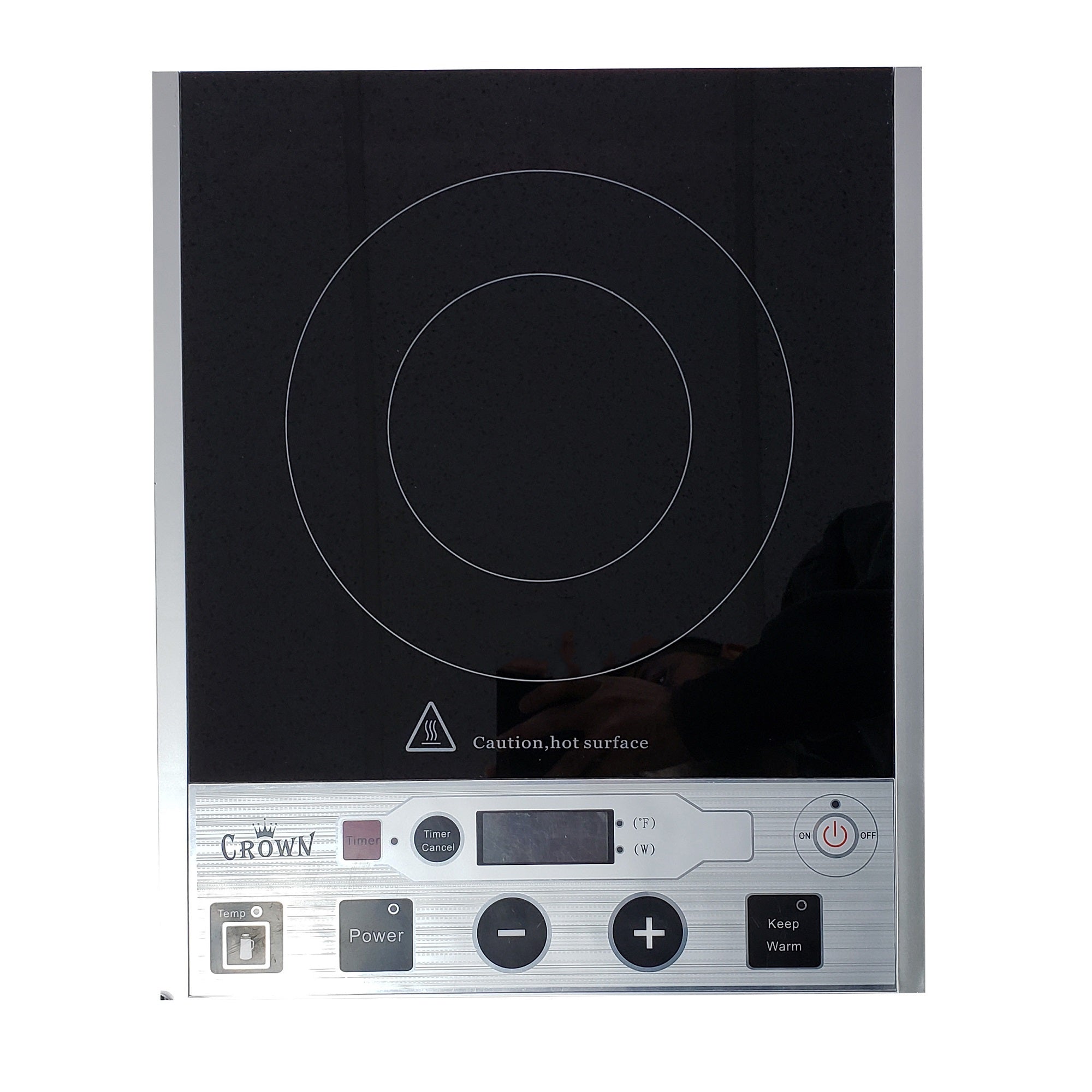 Crown YG-15-02 Portable Electric Induction Single Cooktop Pad - RenoShop