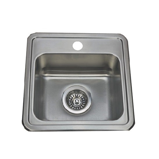 RFD 1515 Stainless Steel Single Drop-in Bar Sink - RenoShop