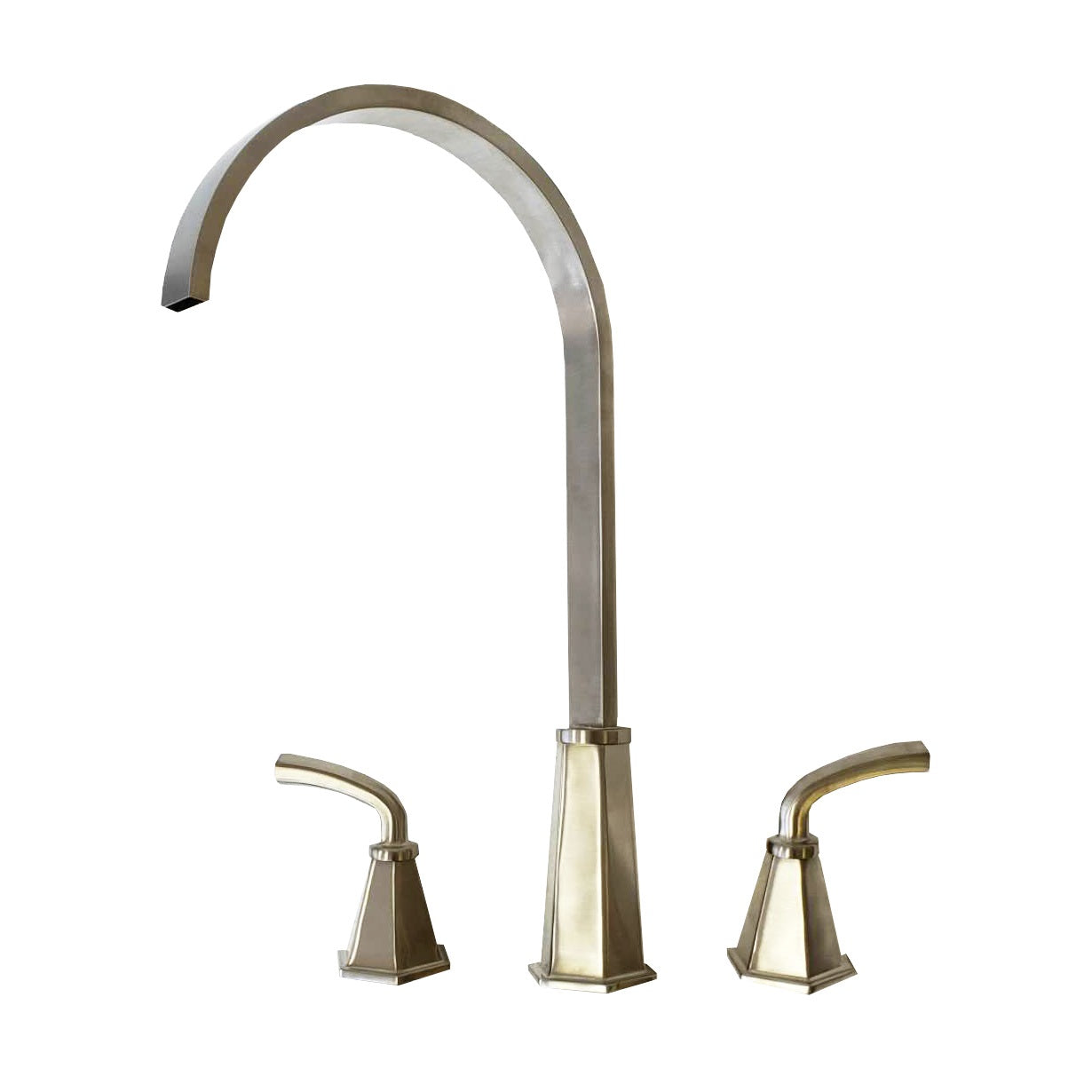 Crown PVD 6715-03 Brushed Nickel Kitchen Faucet - RenoShop