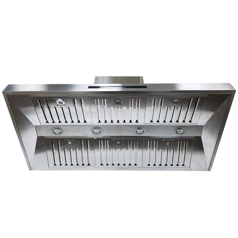 CRTK 48-4 - Pack ( 48" Gas Range, Fridge, Range Hood, & Dishwasher) Stainless Steel Kitchen Set, - RenoShop