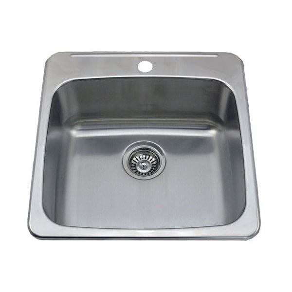 RFD 2020 Stainless Steel Single Drop-in Kitchen Sink - RenoShop