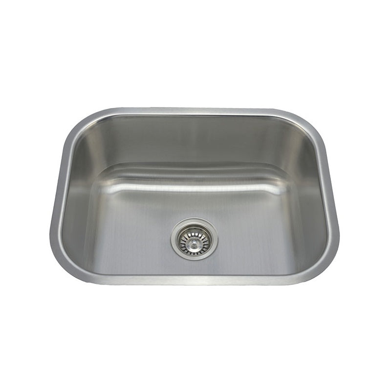 RFD 2318 Stainless Steel Single Undermount Kitchen Sink - RenoShop