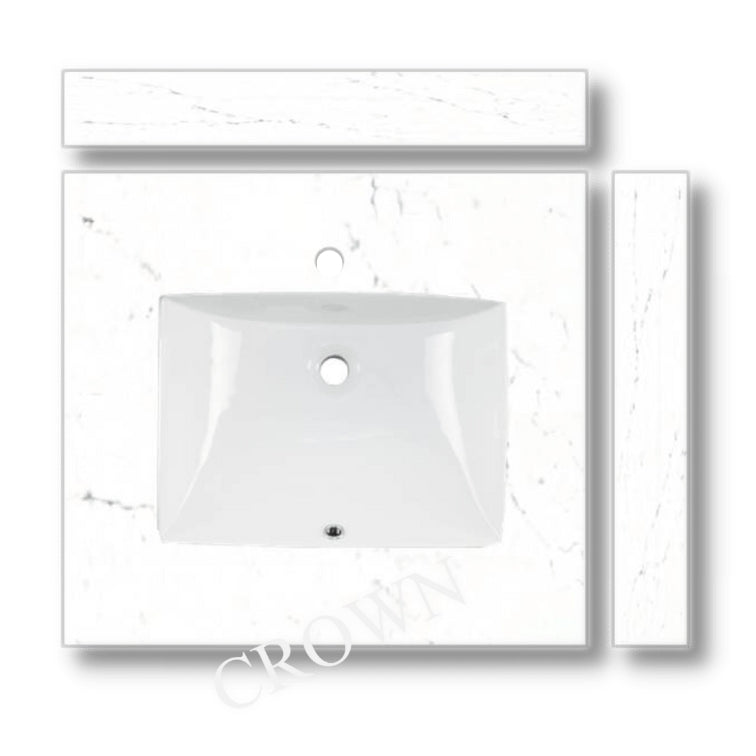 25" quartz vanity top