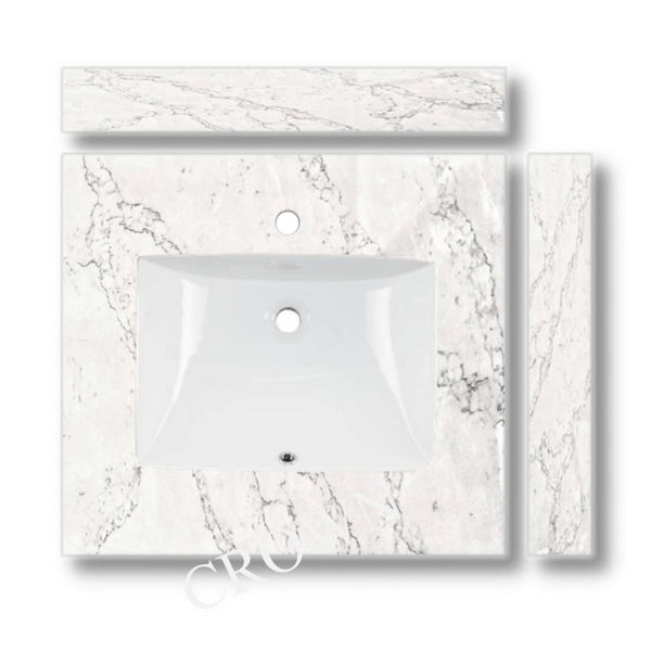 25" quartz vanity top