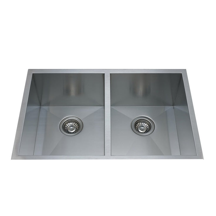 RFD 3322A Stainless Steel Double Undermount Kitchen Sink - RenoShop