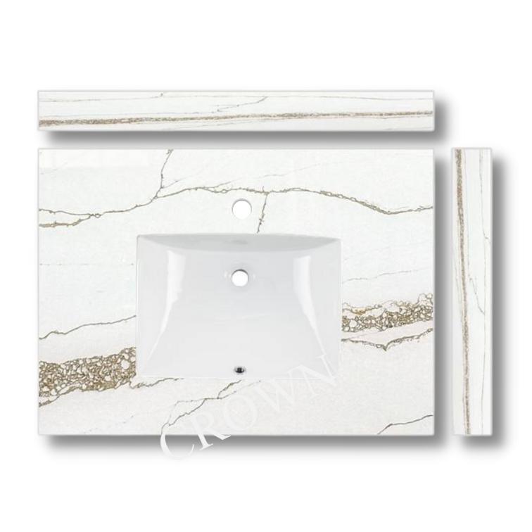 31 inch quartz vanity top