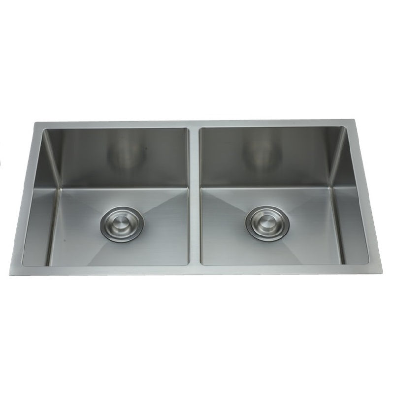 RFD 2718A-R10 Stainless Steel Double Undermount Kitchen Sink - RenoShop
