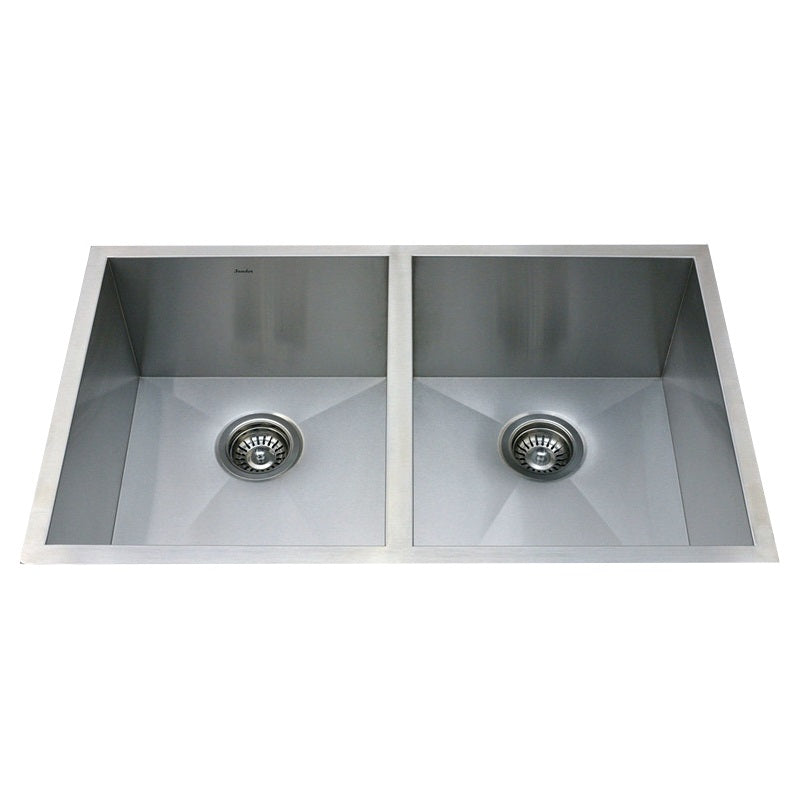 RFD 3218A Stainless Steel Double Undermount Kitchen Sink - RenoShop