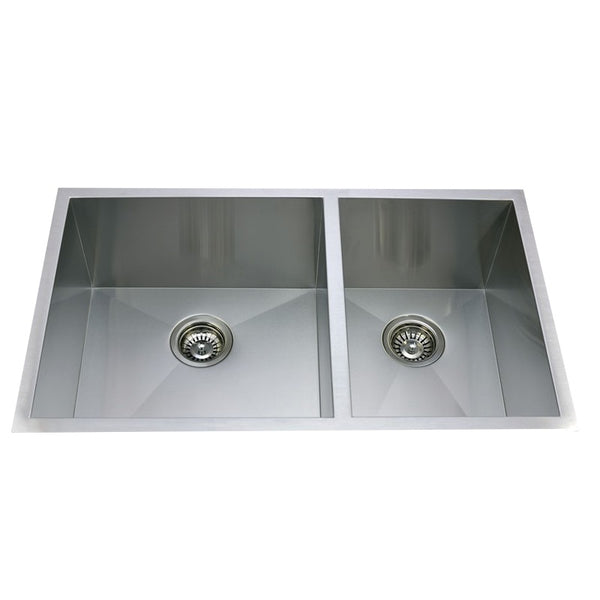 RFD 3218B Stainless Steel Double Undermount Kitchen Sink - RenoShop