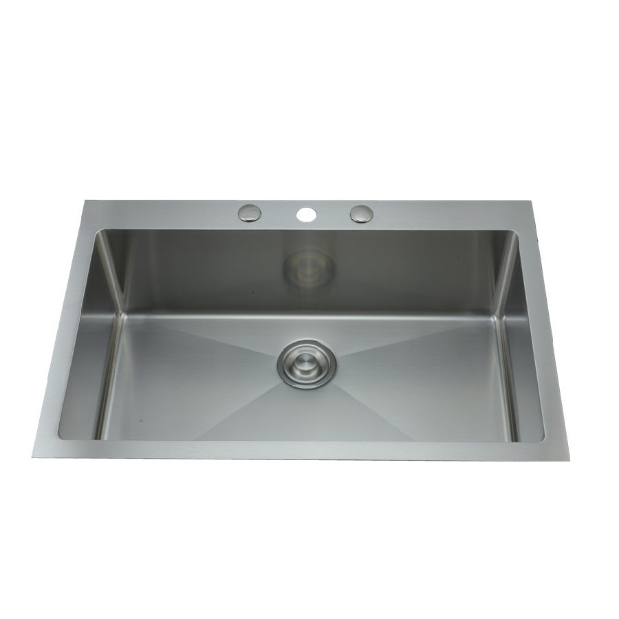 RFD 3322C Stainless Steel Single Undermount Kitchen Sink - RenoShop