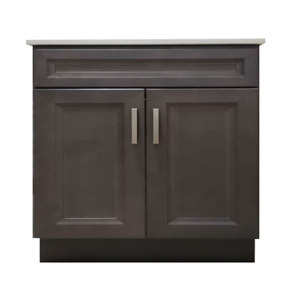 K10 Solid Wood Bathroom Vanity Cabinet Only 24"/36"/42"/48"/60" - RenoShop