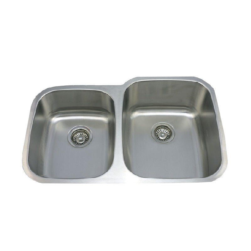 RFD 503CR Stainless Steel Double Undermount Kitchen Sink - RenoShop
