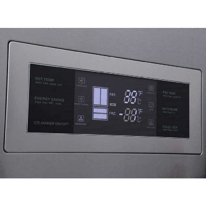 Thor Kitchen HRF3601F 36 inch Counter Depth  French Door Stainless Steel Refrigerator - RenoShop