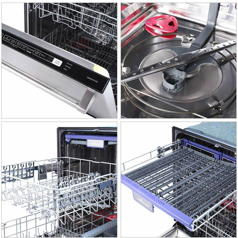 Thor Kitchen HDW2401SS Stainless Steel Professional Dishwasher 24 Inch - RenoShop