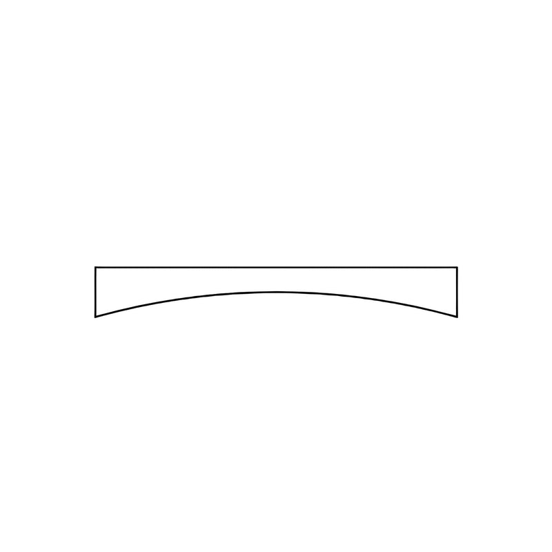 VA30 Grey Shaker Arched Valance - RenoShop