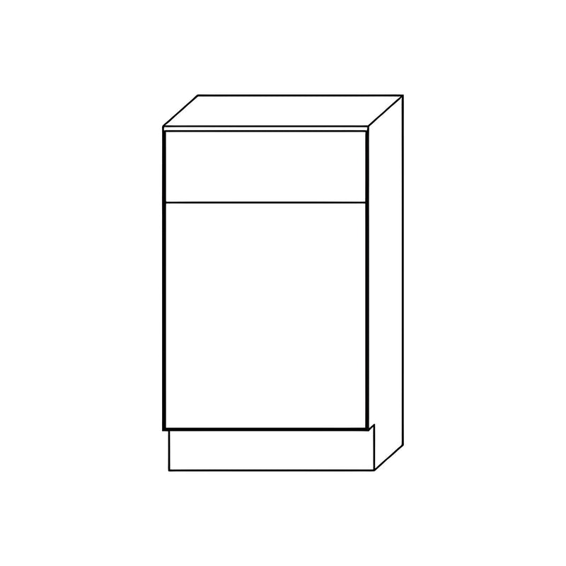 Grey Shaker Base Cabinet