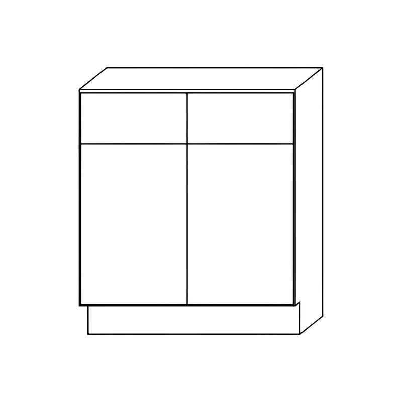 White Shaker Base Cabinet