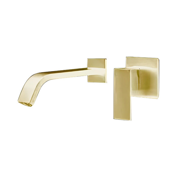 Brushed Gold Wide Spread Single Handle Bathroom Faucet CM01025BG - RenoShop