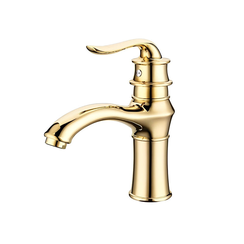 Brushed Gold Bathroom Faucet CM01068GD - RenoShop