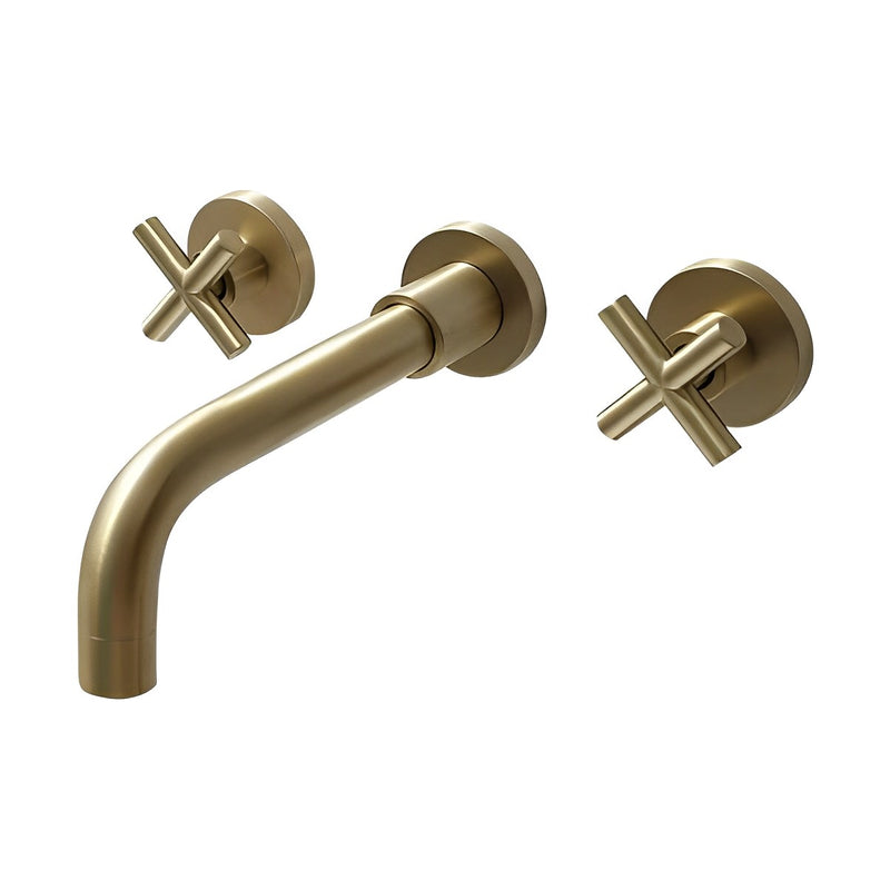Brushed Gold Wide Spread Bathroom Faucet CM01732BG - RenoShop