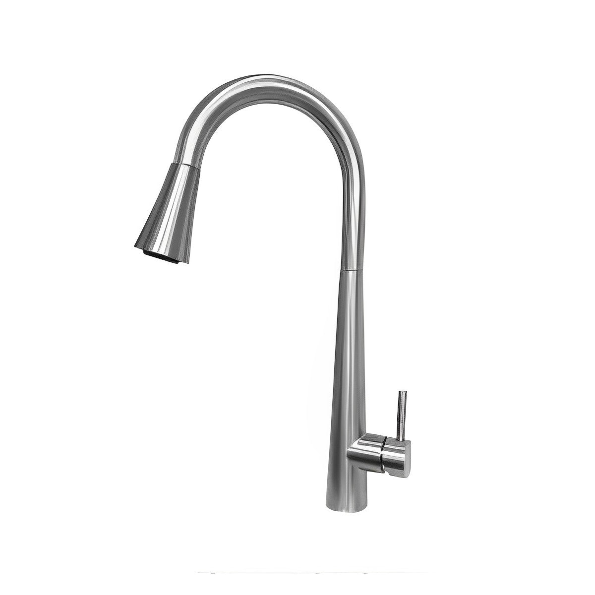 Brushed Nickel Single Handle Kitchen Faucet CM55040BN - RenoShop