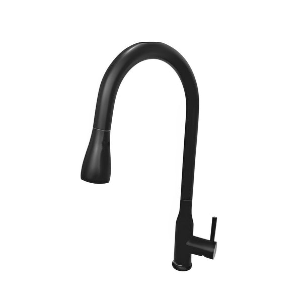 Matte Black Single Handle Kitchen Faucet CM55042MB - RenoShop
