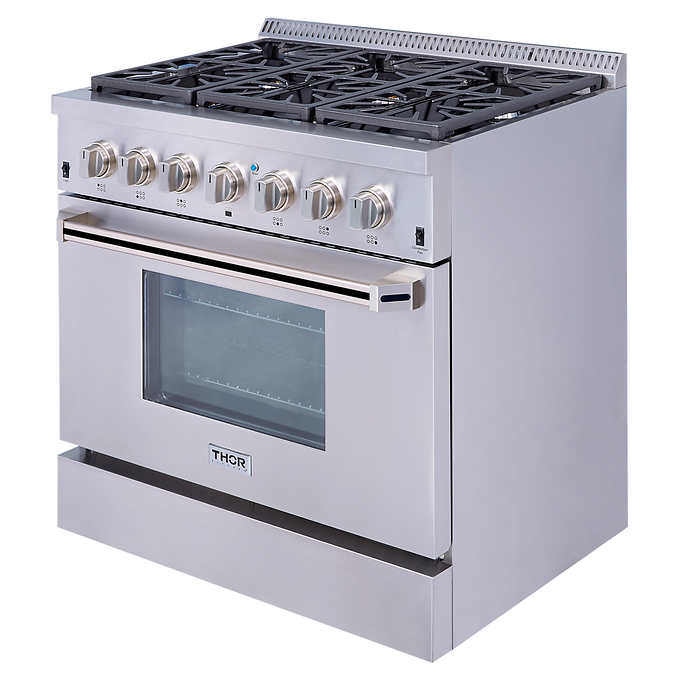 Thor Kitchen CRD3601U 36" Dual Fuel Range - Open Box - RenoShop