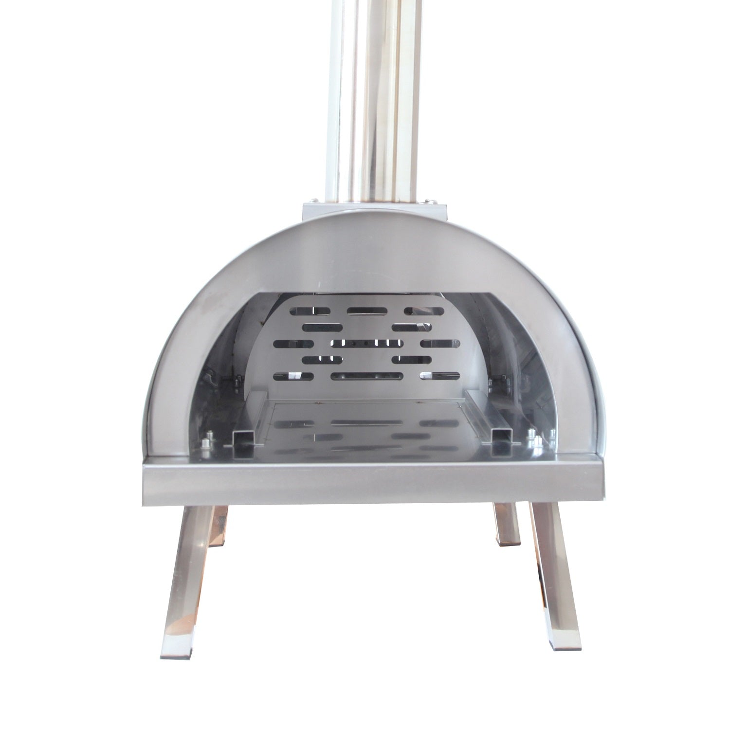 Crown stainless steel wood burning BBQ outdoor pizza oven w/Accessories 86002