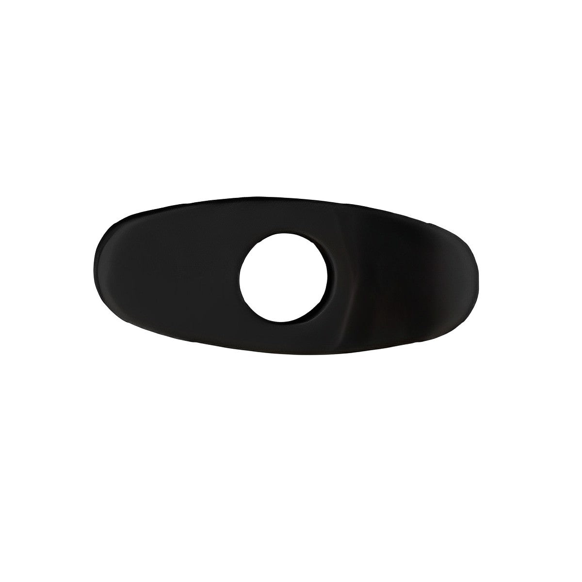 4 Inches Matte Black Sink Hole Cover Plate HT-6078MB - RenoShop