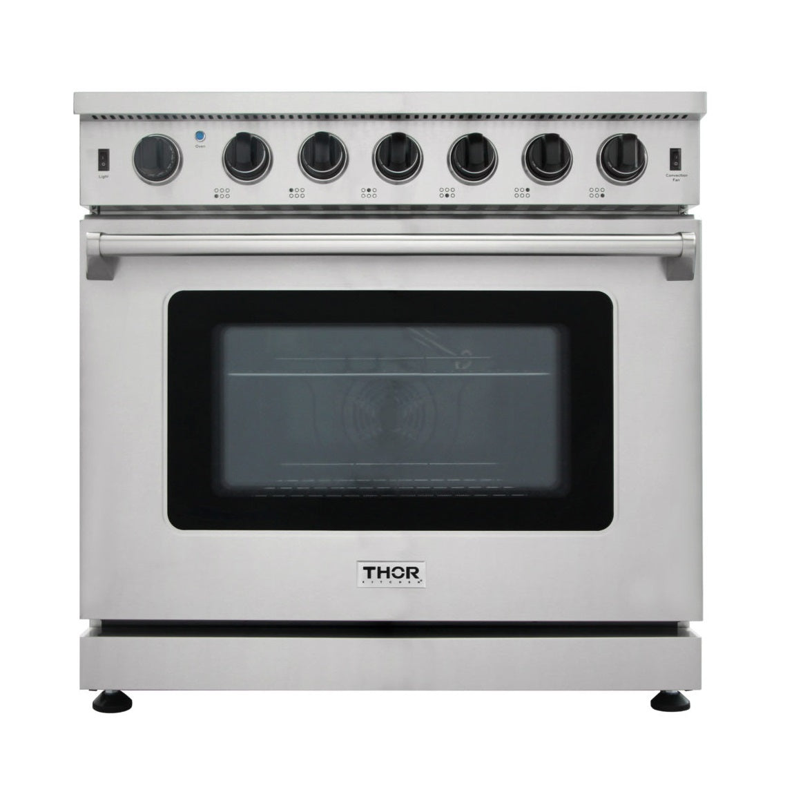CRTK 36-4 - Pack (Fridge, Range Hood, Gas Range & Dishwasher) Stainless Steel Kitchen Set - RenoShop