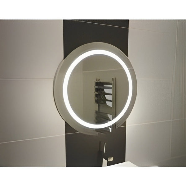 24"  Round Mirror with LED Light MSL-624 - RenoShop