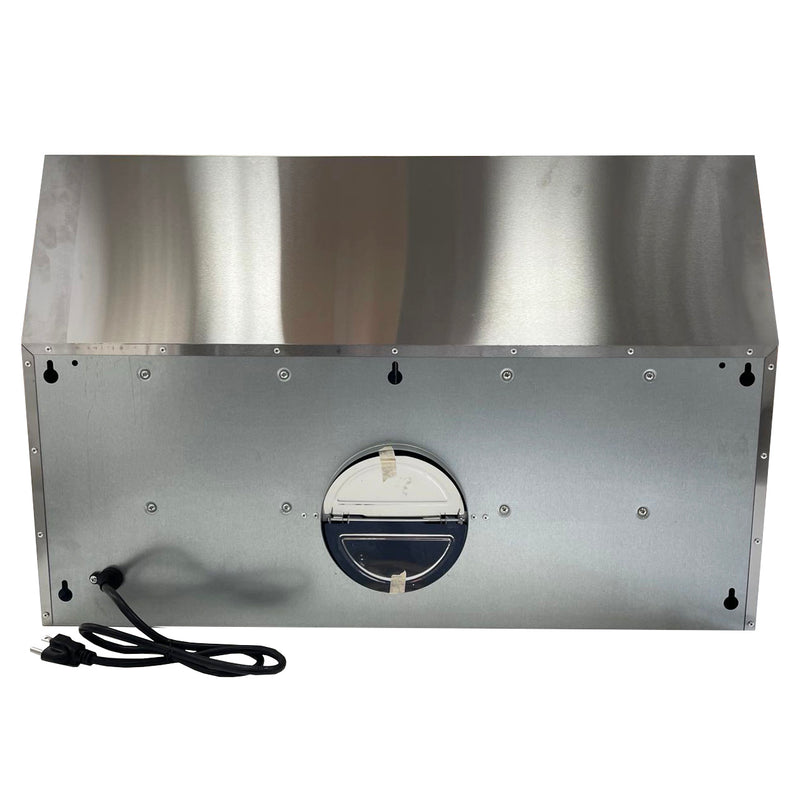 NOVEL Professional Under cabinet Range Hood powerful 800 CFM stainless steel