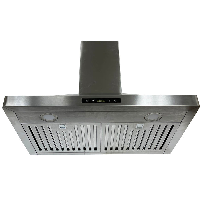 NOVEL Professional Wall cabinet Range Hood powerful 900 CFM stainless steel PRO-NWBZ01