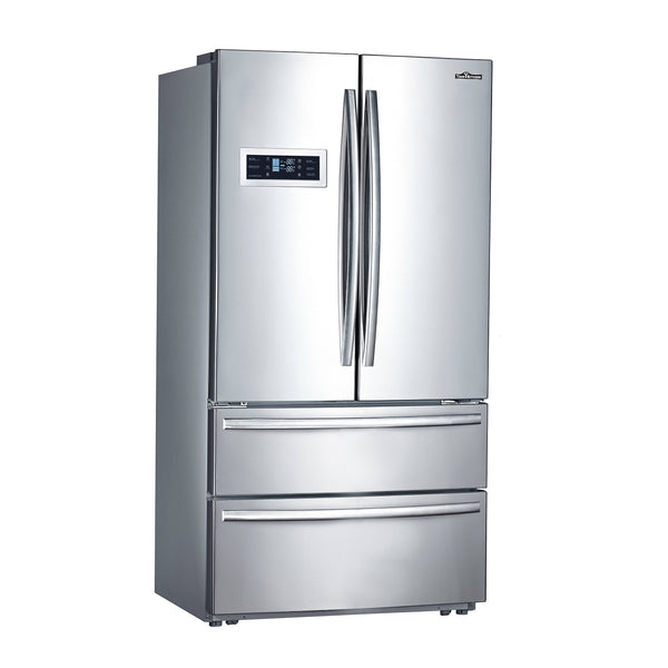 36" Counter Depth French Door Stainless Steel Refrigerator HRF3601F - Open Box - RenoShop