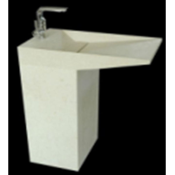 Galala Polished Mable Pedestal Sink PED-NILD-GL - RenoShop