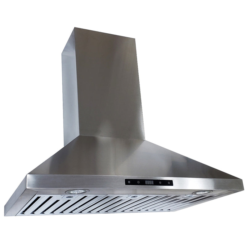 Crown PRO-B03/I/30 Professional 30" Stainless Steel Silver Island Mount Range Hood - RenoShop